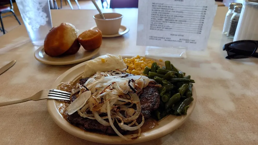 Hamburger Steak Dinner