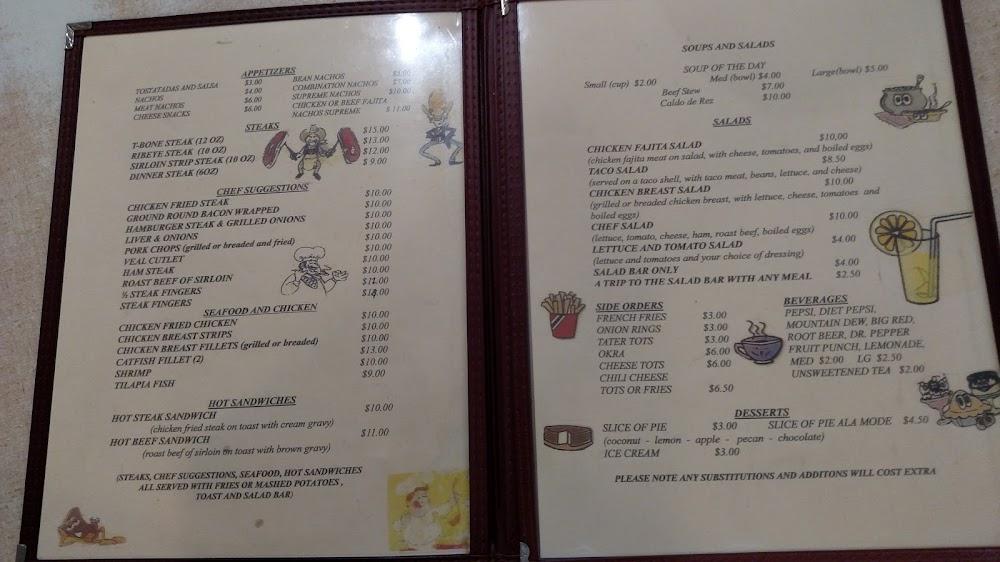 Steak House Cafe Menu image 4